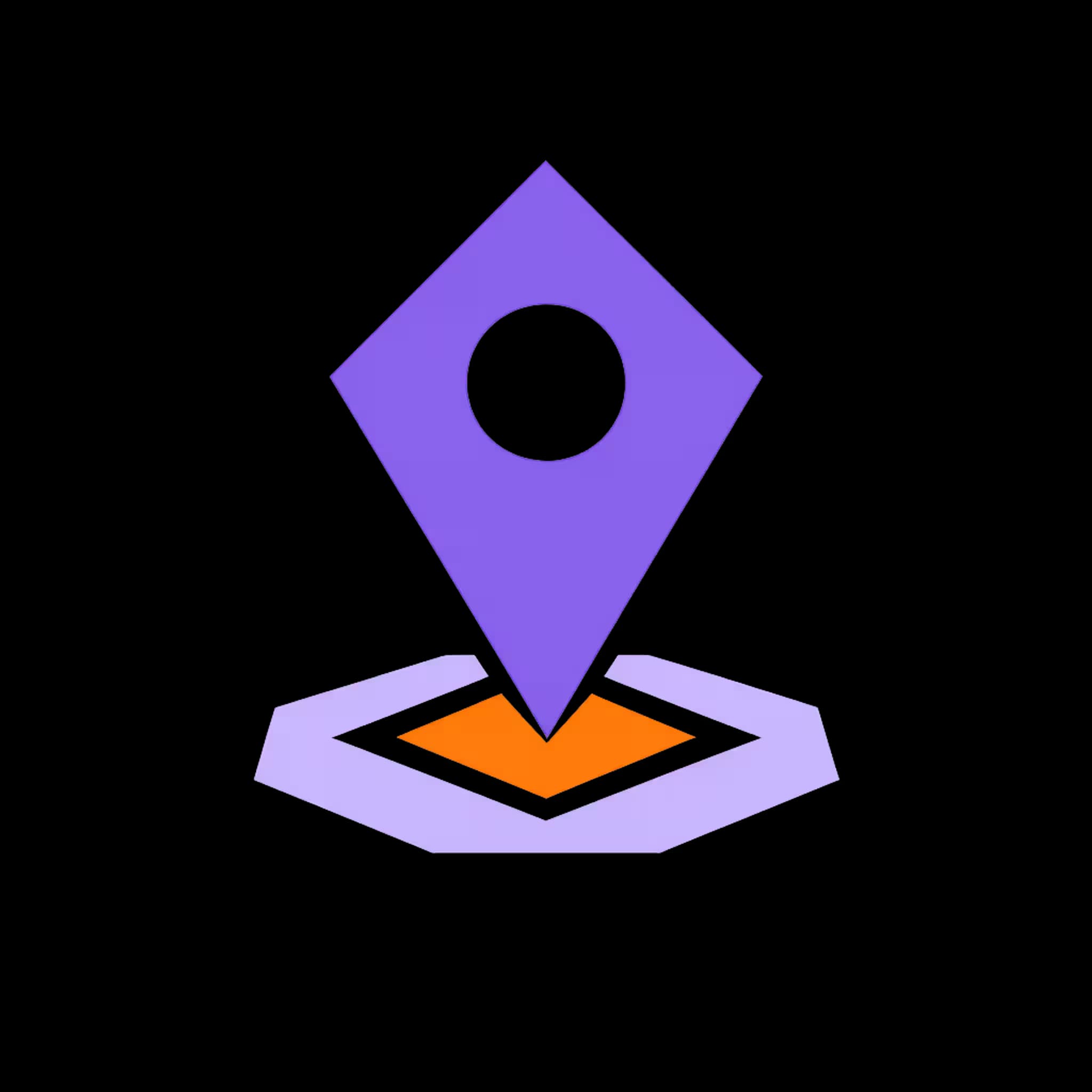Travel App — map pin